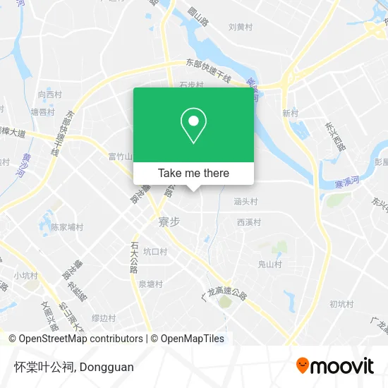 怀棠叶公祠 map