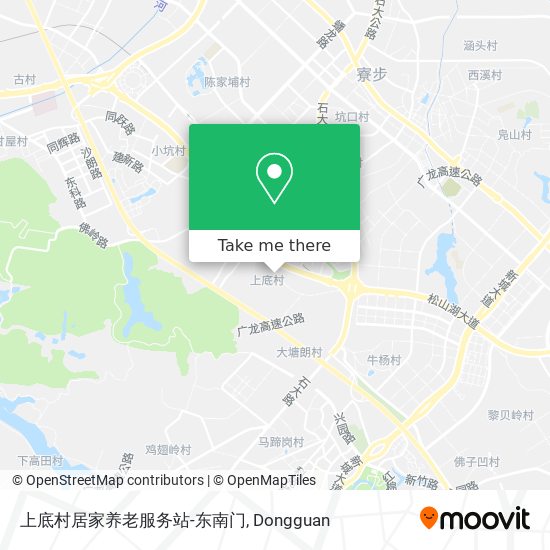 上底村居家养老服务站-东南门 map