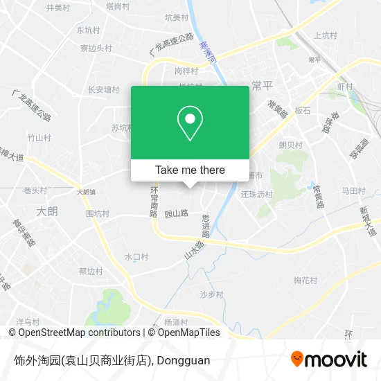 饰外淘园(袁山贝商业街店) map