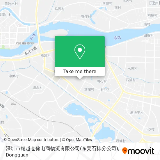 深圳市精越仓储电商物流有限公司(东莞石排分公司) map