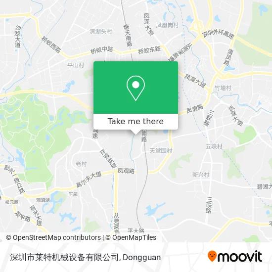 深圳市莱特机械设备有限公司 map