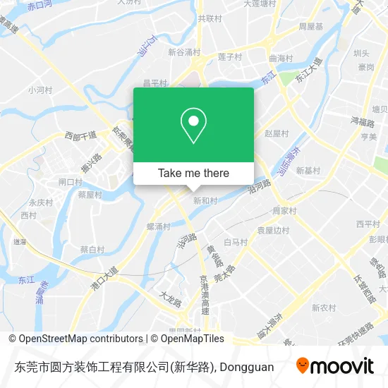 东莞市圆方装饰工程有限公司(新华路) map