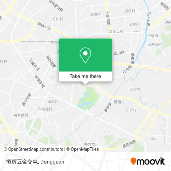 恒辉五金交电 map