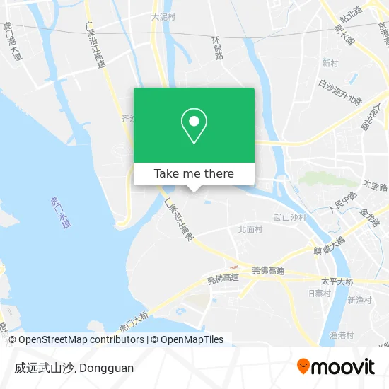 威远武山沙 map