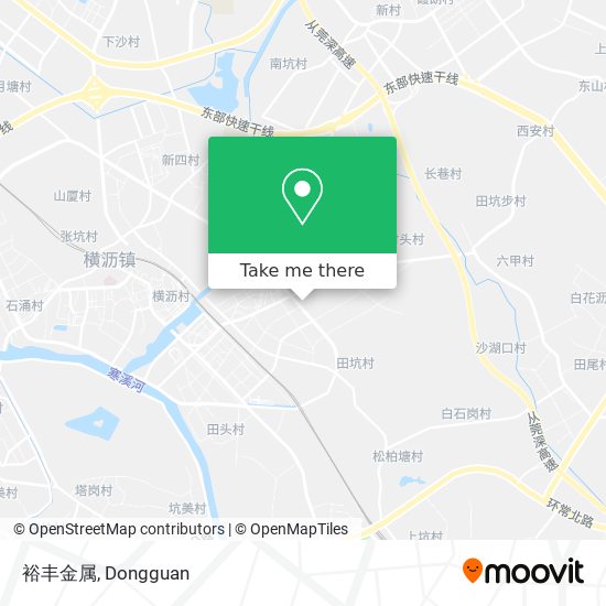 裕丰金属 map
