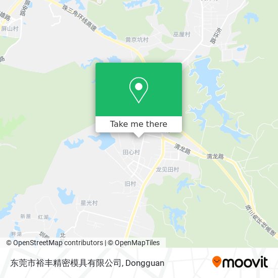 东莞市裕丰精密模具有限公司 map