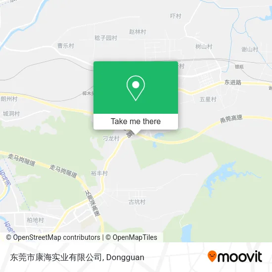 东莞市康海实业有限公司 map