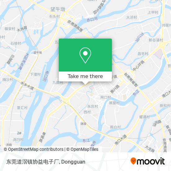 东莞道滘镇协益电子厂 map