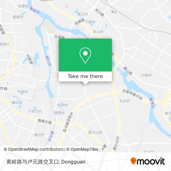 黄岭路与卢元路交叉口 map