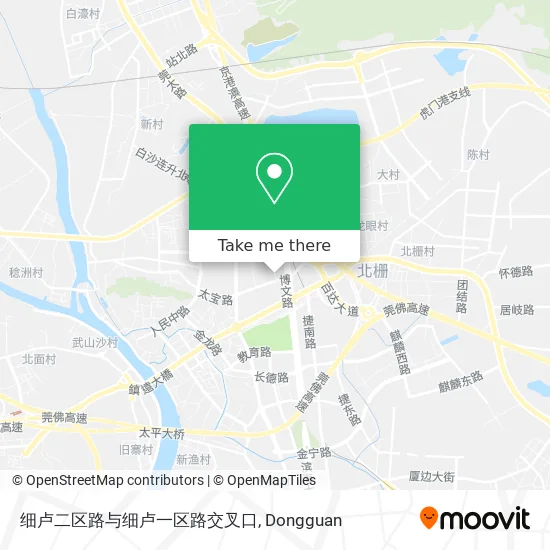 细卢二区路与细卢一区路交叉口 map