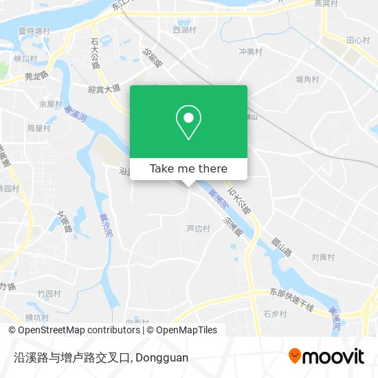 沿溪路与增卢路交叉口 map