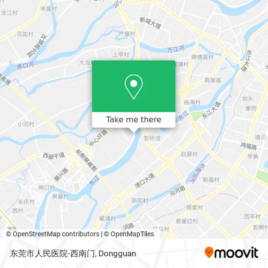 东莞市人民医院-西南门 map