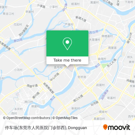 停车场(东莞市人民医院门诊部西) map