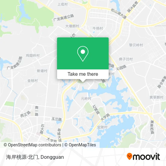 海岸桃源-北门 map