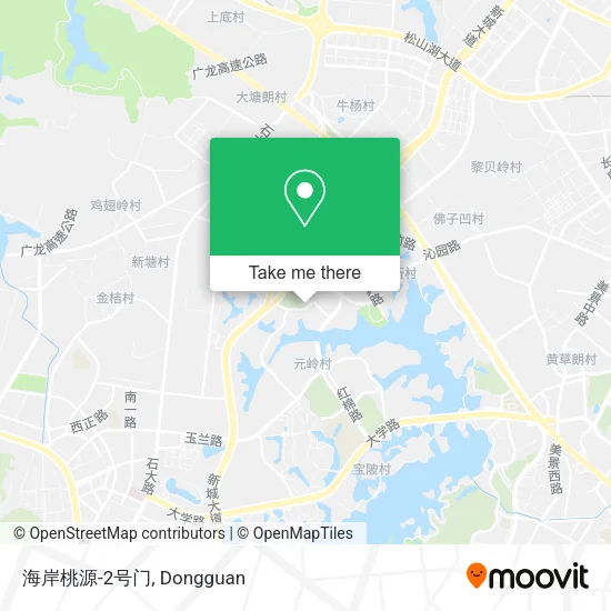 海岸桃源-2号门 map