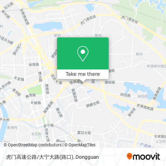 虎门高速公路/大宁大路(路口) map