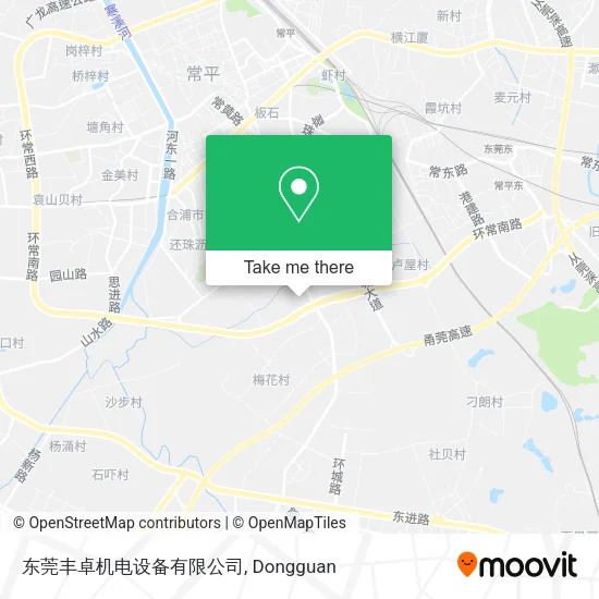 东莞丰卓机电设备有限公司 map