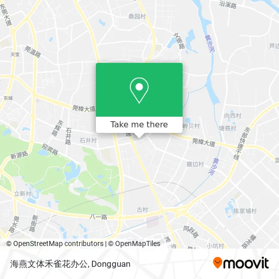 海燕文体禾雀花办公 map
