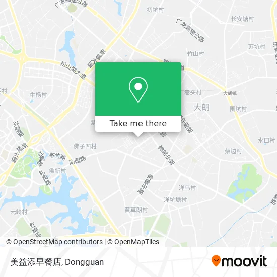 美益添早餐店 map