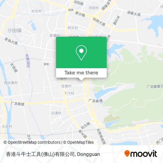 香港斗牛士工具(佛山)有限公司 map