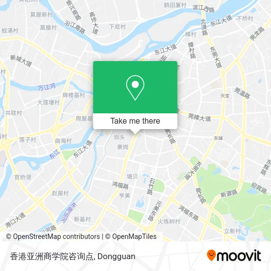 香港亚洲商学院咨询点 map