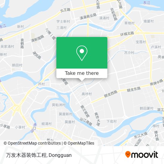 万发木器装饰工程 map