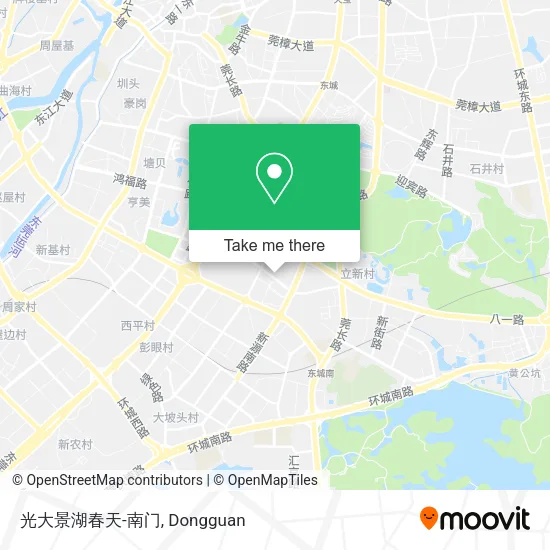 光大景湖春天-南门 map