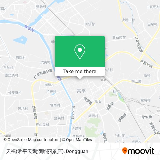 天福(常平天鹅湖路丽景店) map