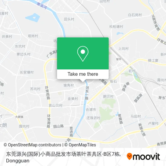 东莞源兴(国际)小商品批发市场茶叶茶具区-B区7栋 map