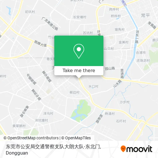 东莞市公安局交通警察支队大朗大队-东北门 map