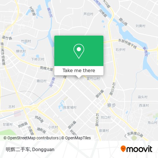 明辉二手车 map