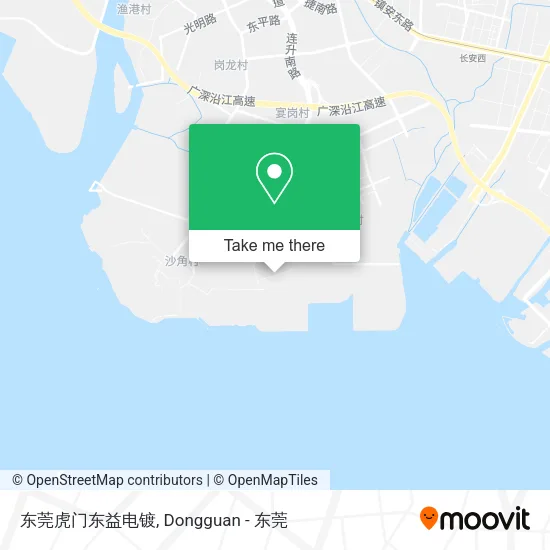 东莞虎门东益电镀 map