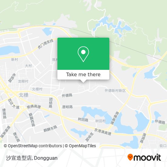 沙宣造型店 map