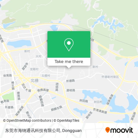 东莞市海纳通讯科技有限公司 map