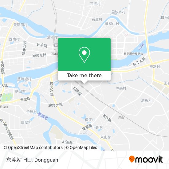 东莞站-H口 map