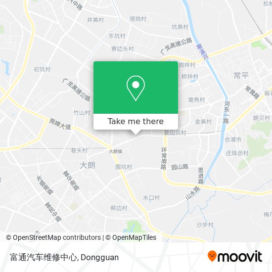 富通汽车维修中心 map