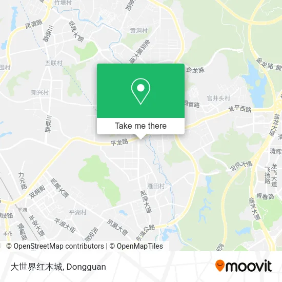大世界红木城 map