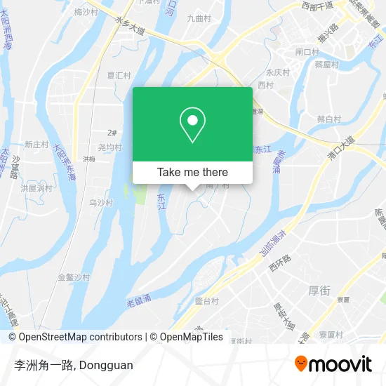 李洲角一路 map