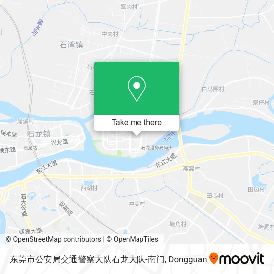 东莞市公安局交通警察大队石龙大队-南门 map