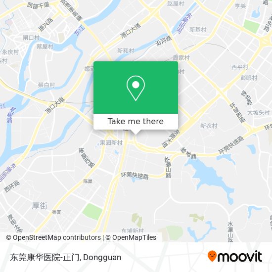 东莞康华医院-正门 map