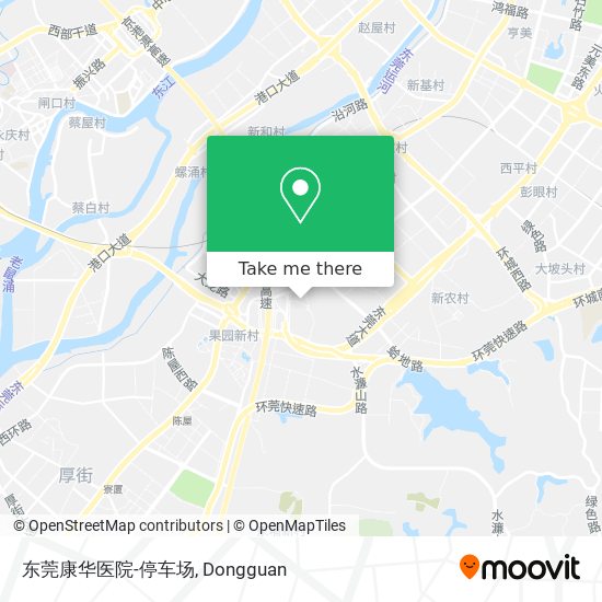 东莞康华医院-停车场 map