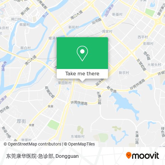 东莞康华医院-急诊部 map