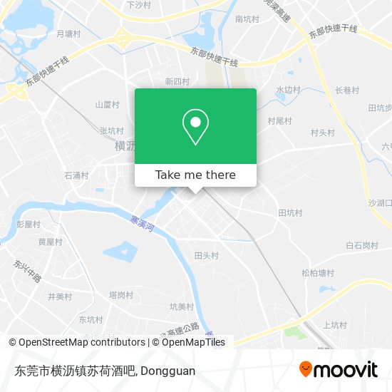 东莞市横沥镇苏荷酒吧 map