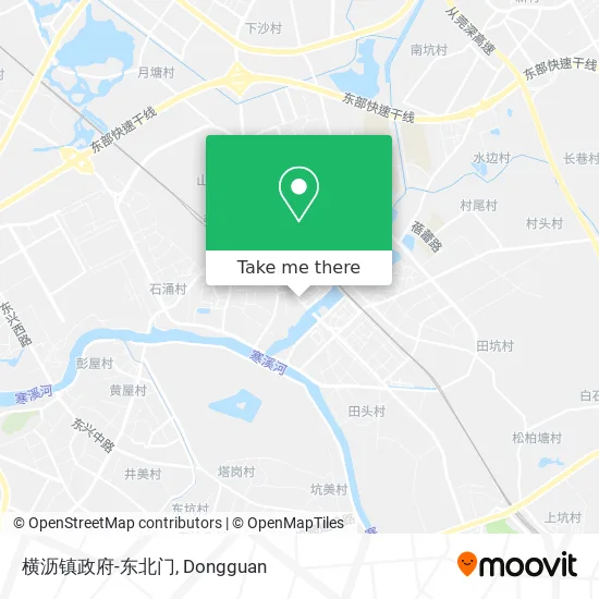 横沥镇政府-东北门 map