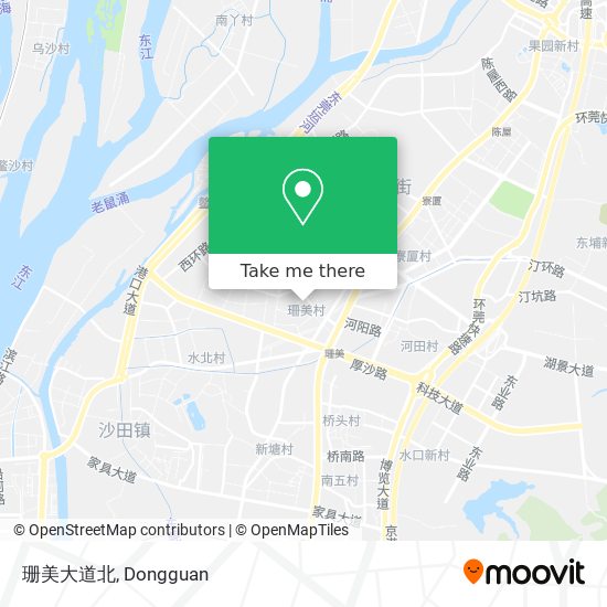 珊美大道北 map