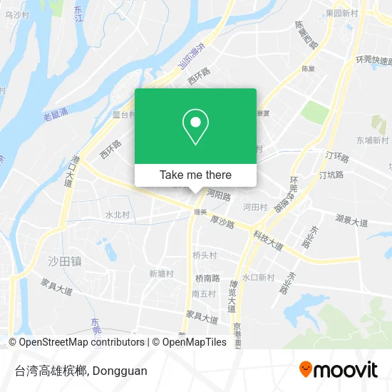 台湾高雄槟榔 map