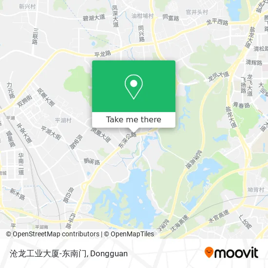 沧龙工业大厦-东南门 map