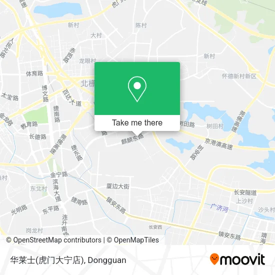 华莱士(虎门大宁店) map