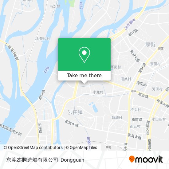 东莞杰腾造船有限公司 map