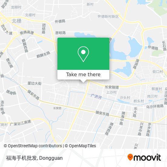 福海手机批发 map